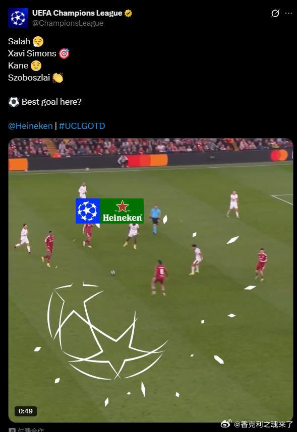 欧冠焦点战利物浦多点开花三名球员上演精彩进