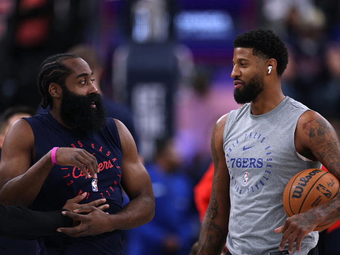 乔治禁赛复出率队冲击东部第五 面对哈登重逢对