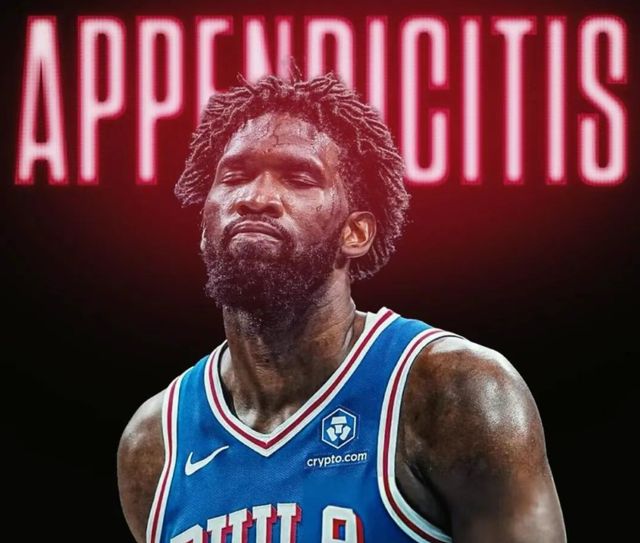 恩比德突发阑尾炎或缺席季后赛关键战